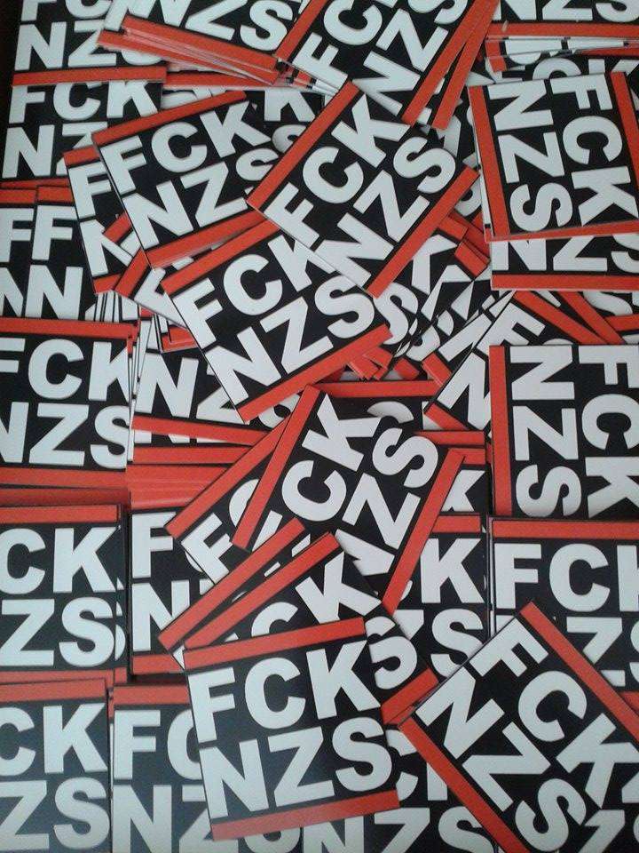 Sticker Sets, Aufkleber, FCK NZS, Antifa, Vegan - .de
